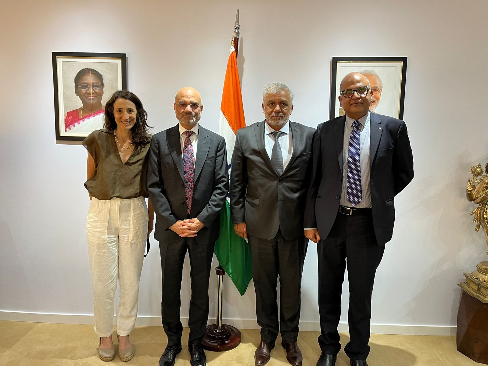 Ambassador Dinesh Bhatia facilitated exchange of ideas and best practices between senior customs officers of India & Argentina.