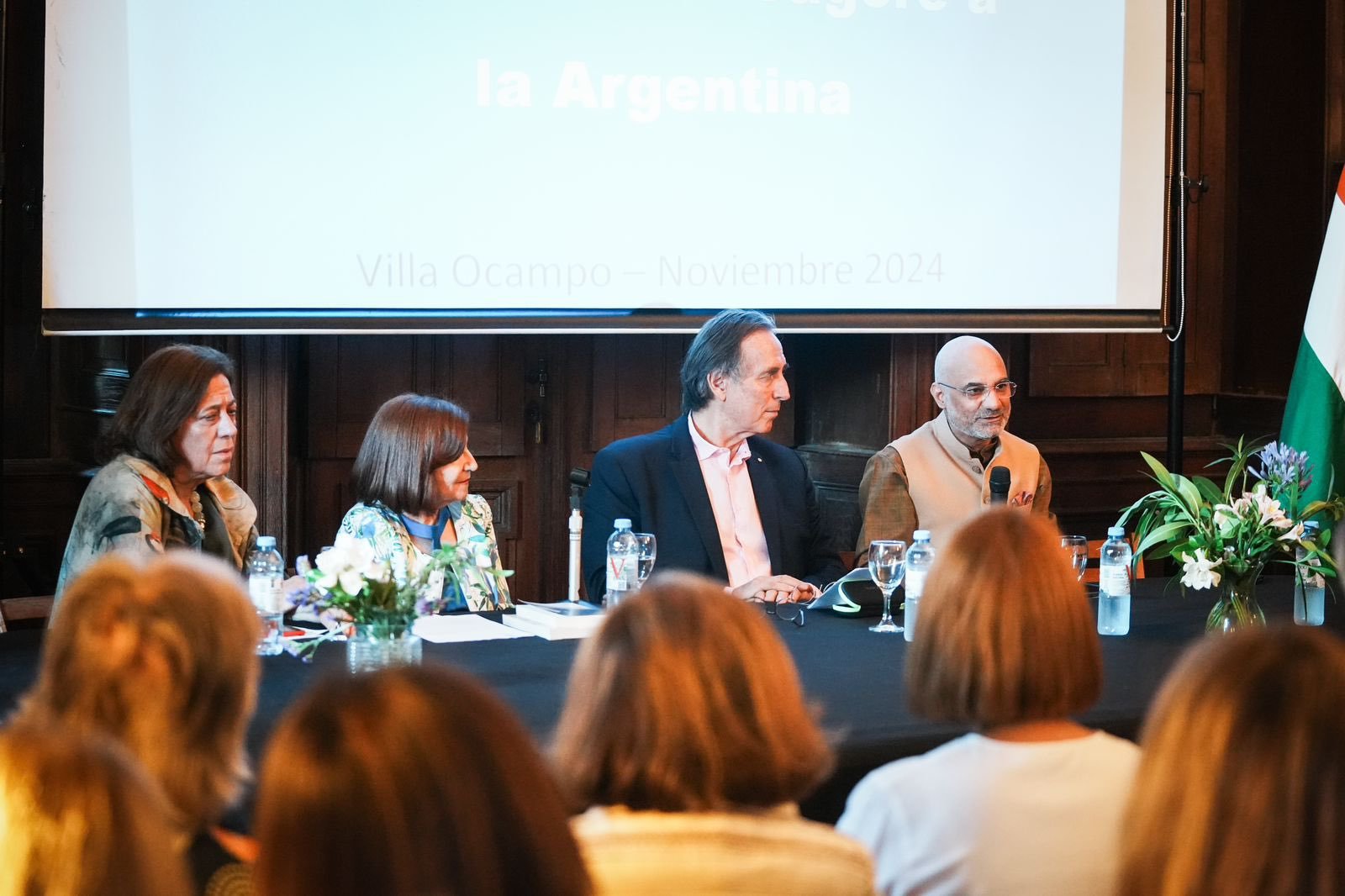 Ambassador Dinesh Bhatia, in collaboration with Fundacion Sur, hosted a seminar at Villa Ocampo , celebrating 100 years of arrival of Gurudev Rabindranath Tagore to Argentina