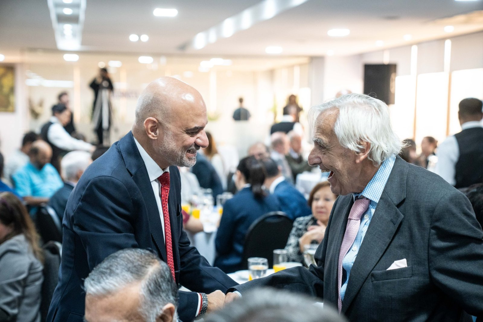 Ambassador Dinesh Bhatia, joined by Demian Reidel, Sachin Chaturvedi and Jose Luis Daza, launched Spanish Edition of Development Cooperation Review