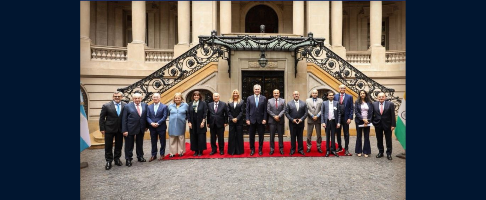 Shri Rajesh Agarwal, Secretary Department of Commerce, GOI, accompanied by Ambassador co-chaired the 4th India- Argentina Joint Trade Committee along with Ambassador Fernando Brun, Secretary, International Economic Affairs on 24 August, 2026.
