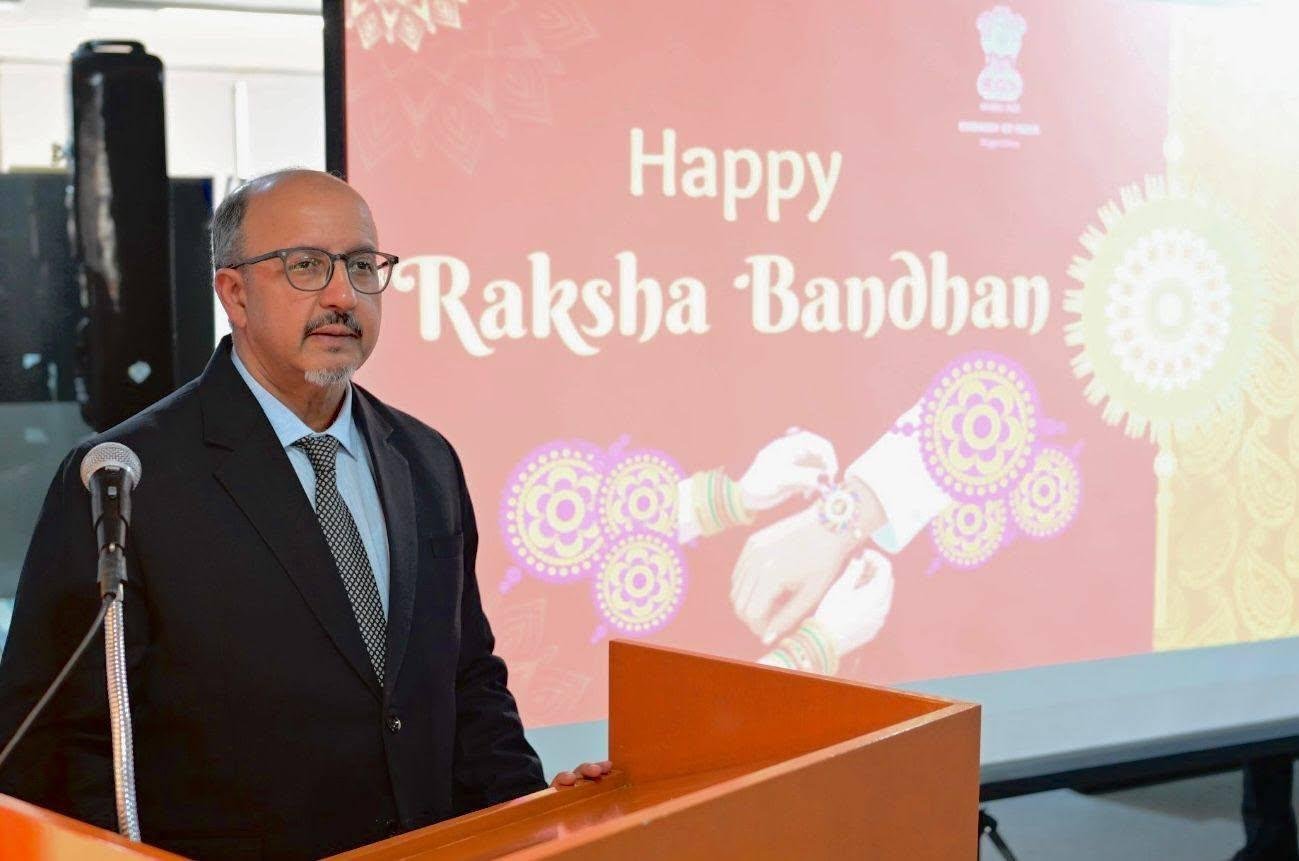 The Embassy celebrated the auspicious festival of Raksha Bandhan.