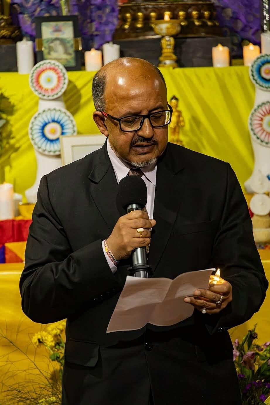 Ambassador Ajaneesh Kumar participated in the Kagyu Monlam 2026 Prayer Gathering for Peace and Well-Being organised by the Kagyu Tekchen Chöling Center.