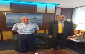 Ambassador Dinesh Bhatia met Chief of General Staff of Argentine Air Force, Brigadier General Xavier Julián Isaac