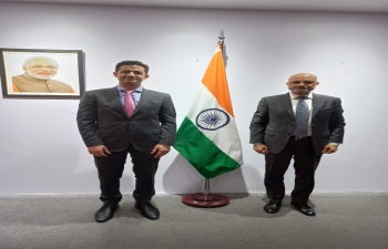 Ambassador Dinesh Bhatia received Matias Tombolini, Secretary of Commerce from Ministry of Economy