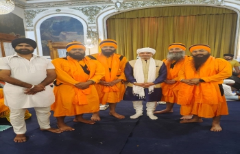 Ambassador Dinesh Bhatia joined Indian community & friends of India to celebrate 553rd Prakash Utsav of Guru Nanak Dev ji