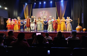Ambassador Dinesh Bhatia inaugurated an excellent dance-drama-music presentation of the epic "Ramayana" 
