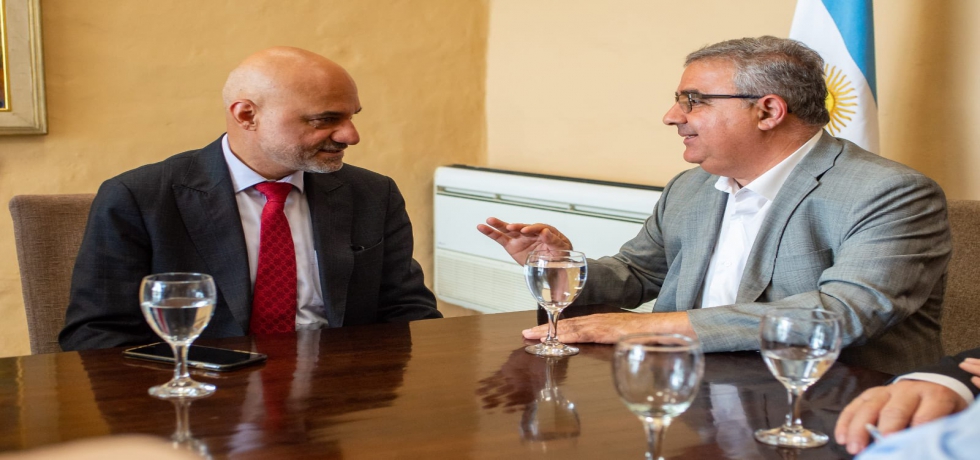 Ambassador Dinesh Bhatia met Catamarca Governor Raul Jalil
