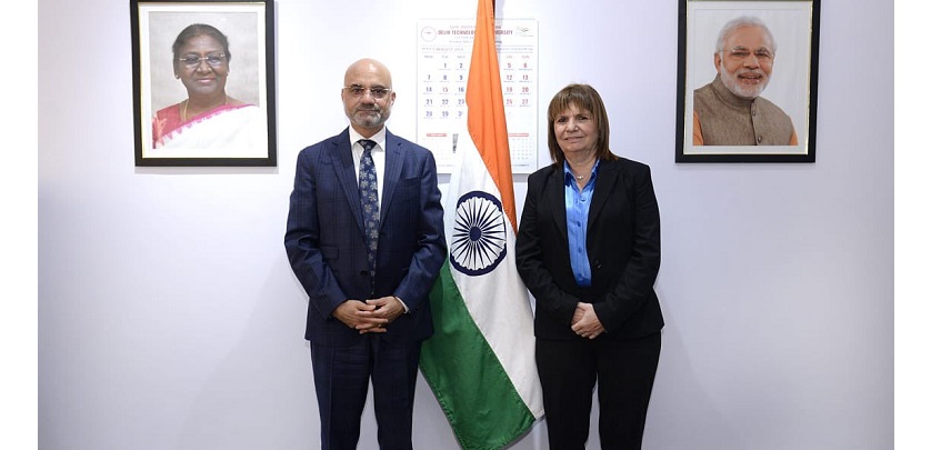 Ambassador Dinesh Bhatia met Patricia Bullrich, President of PRO