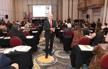 El Embajador Dinesh Bhatia inauguró el "Encuentro de Protagonistas Uruguay 2023
