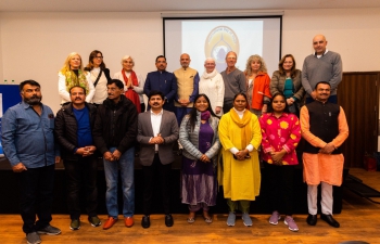 Ambassador Dinesh Bhatia & Goodwill delegation joined International Day of Yoga 2023 celebrations in Uruguay
