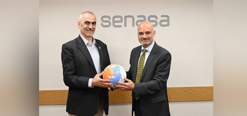El Embajador Dinesh Bhatia se reunió con Pablo Cortese, presidente de Senasa Argentina, el 17 de enero de 2024.
