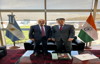 Ambassador Dinesh Bhatia met Marcelo Cima, Secretary of International Economic Relations of Ministry of Foreign Affairs