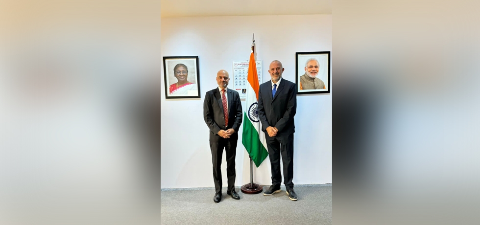 Ambassador Dinesh Bhatia met MP Capozzi Eduardo from Rio Negro Province, Argentina on 06 February 2024