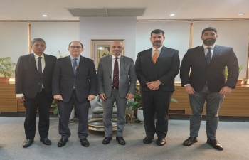 Ambassador Dinesh Bhatia received Julián Cohen, President of Agencia Argentina de Inversiones y Comercio Internacional
