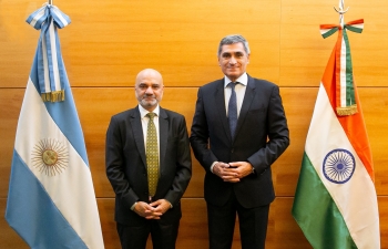 Ambassador Dinesh Bhatia met Alejandro Cosentino, Secretary of Innovation, Science & Technology